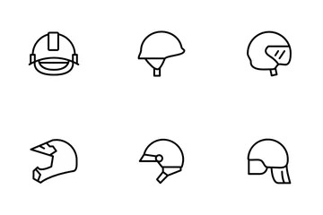 Casco Paquete de Iconos