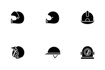 Casco Paquete de Iconos