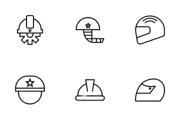 Casco Paquete de Iconos