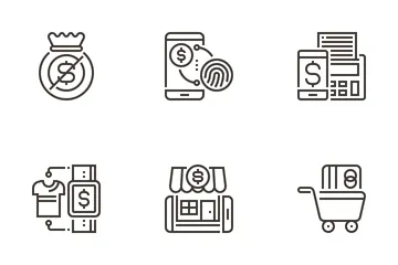 Cashless Society Icon Pack