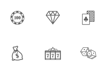 Casino And Gambling Icon Pack
