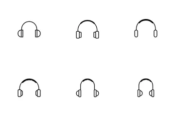 Casque de musique Pack d'Icônes