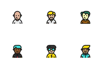 Casual Avatars Icon Pack