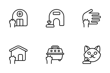 Cat And Dog Lovers Icon Pack