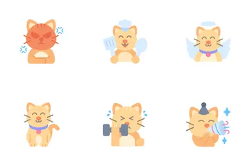 고양이 아바타 아이콘 팩