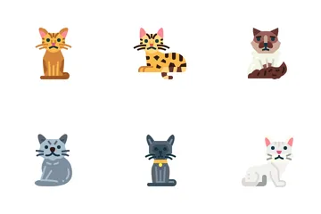 Cat Breeds Icon Pack