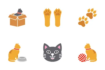 Cat Day Icon Pack