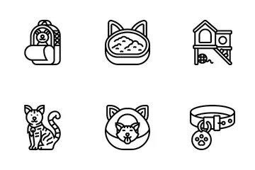 Cat Element Icon Pack