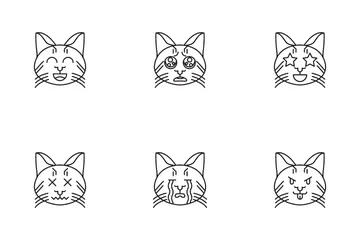 Cat Emoji Icon Pack