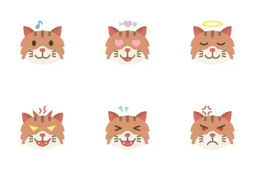 Cat Emoji Icon Pack