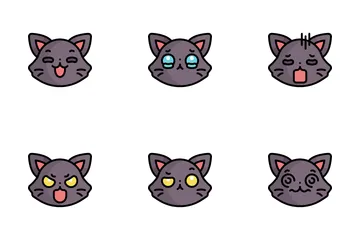 Cat Emoji Icon Pack