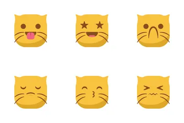 Cat Emojis Icon Pack