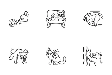 Cat Emotion Icon Pack