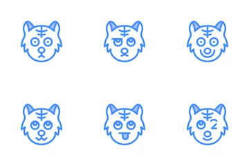 Cat Emotions Icon Pack