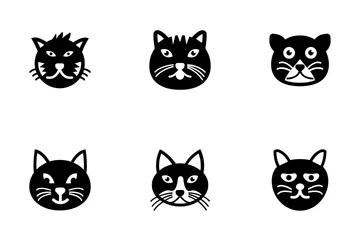 Cat Face Icon Pack