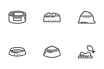 Cat Food Icon Pack
