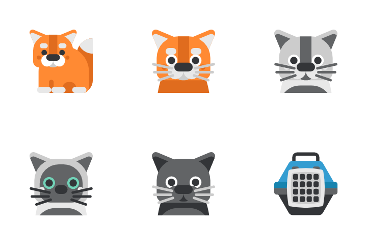 Download Cats Icon pack Available in SVG, PNG & Icon Fonts