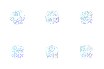 Causal Research Icon Pack