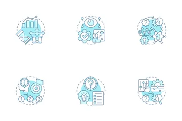 Causal Research Icon Pack