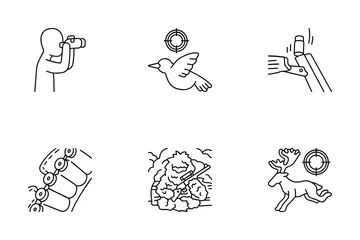 Caza Paquete de Iconos