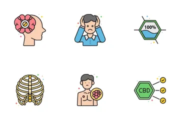 CBD Oil Icon Pack