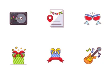Celebration And Party Icon Pack
