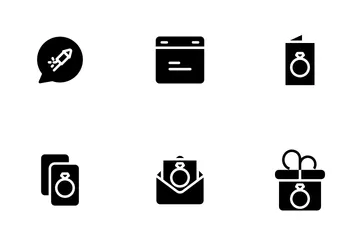 Celebration And Party - Glyph Icon Pack