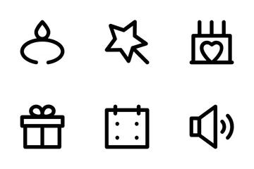 Celebration And Party  Icon Pack