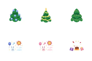 Celebrations Holidays Icon Pack