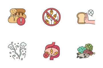 Celiac Disease Icon Pack