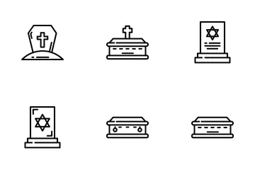 Cemetery Icon Pack