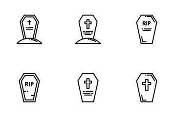 Cemetery Icon Pack