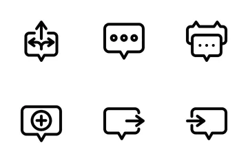 Centro de conversación Icon Pack