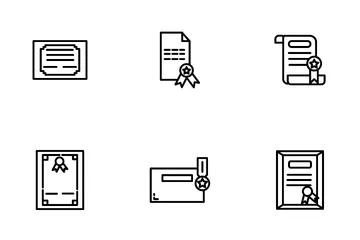 Certificate Icon Pack