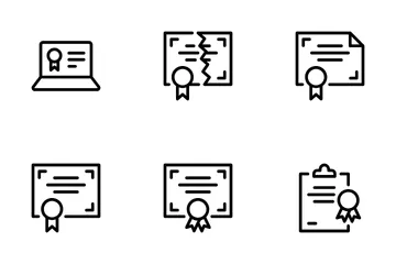 Certificate Icon Pack