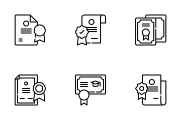 Certificate Icon Pack