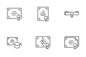 Certificate Icon Pack