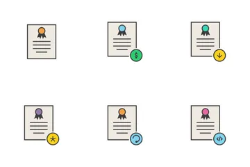 Certificates Icon Pack