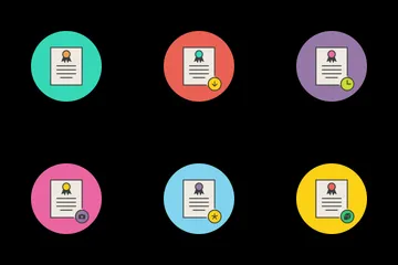 Certificates Icon Pack