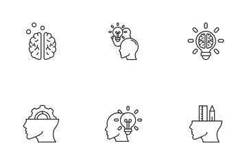 Cerveau Pack d'Icônes