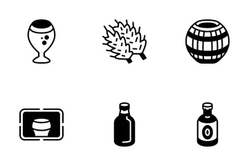 Cervecería Paquete de Iconos