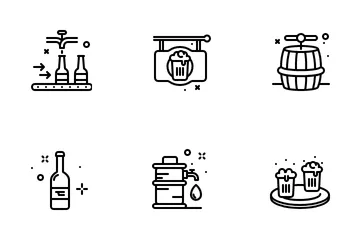 Fermentação Pacote de Ícones