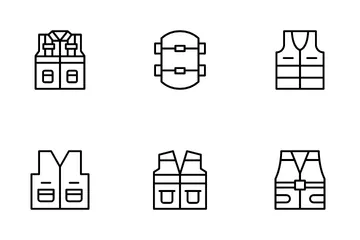 Chaleco Paquete de Iconos