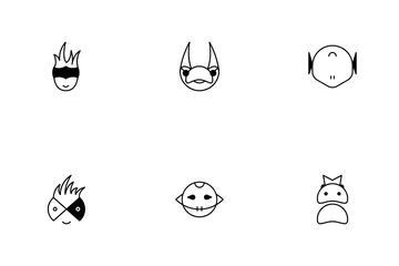 Character Avatar Icon Pack