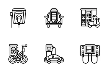 Charging Station Icon Pack