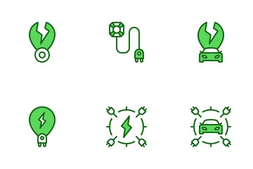 Charging Station Icon Pack