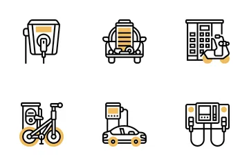 Charging Station Icon Pack