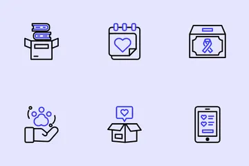 Charité Pack d'Icônes
