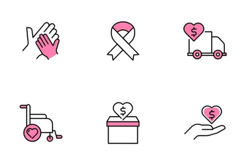 Charity And Funding Icon Pack