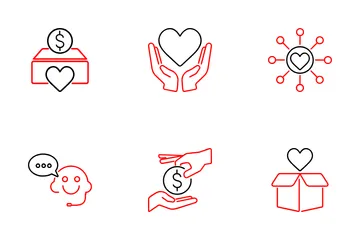 Charity & Donation Icon Pack